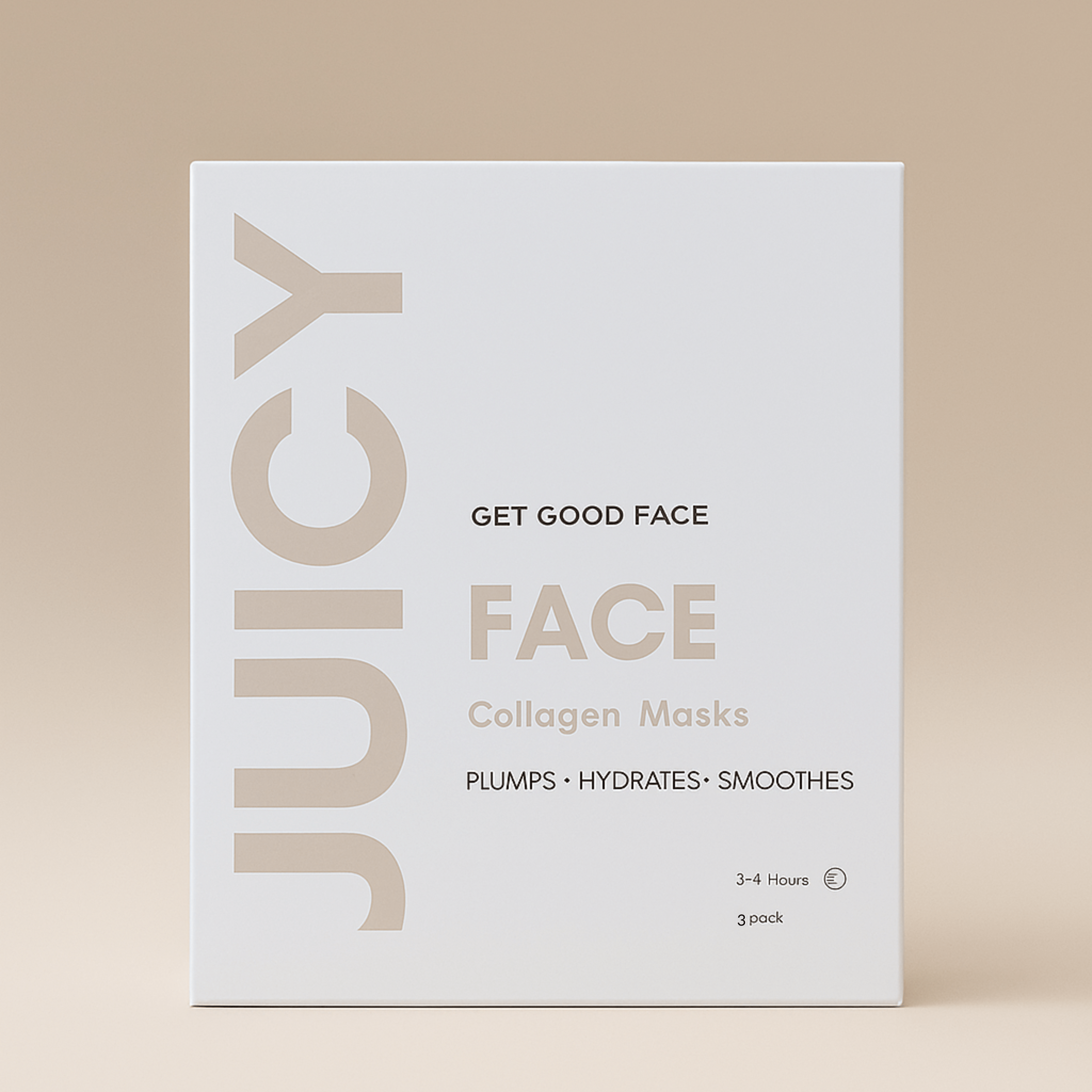 Juicy Face - Collagen Masks (3 Pack) - Get Good Face