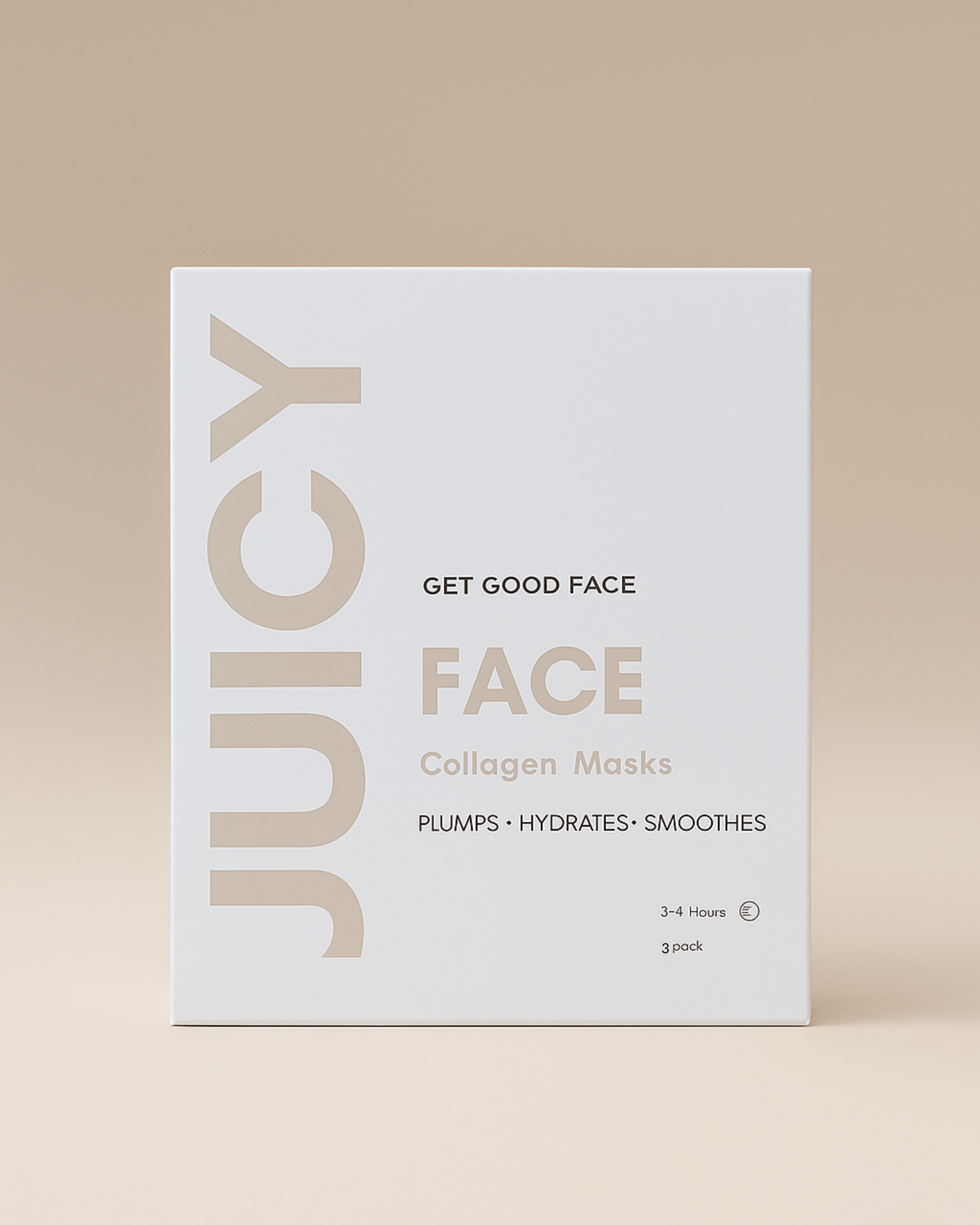 Juicy Face - Collagen Masks (3 Pack) - Get Good Face