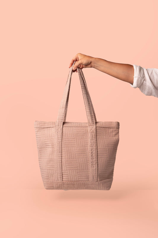 Terry summer tote - Get Good Face